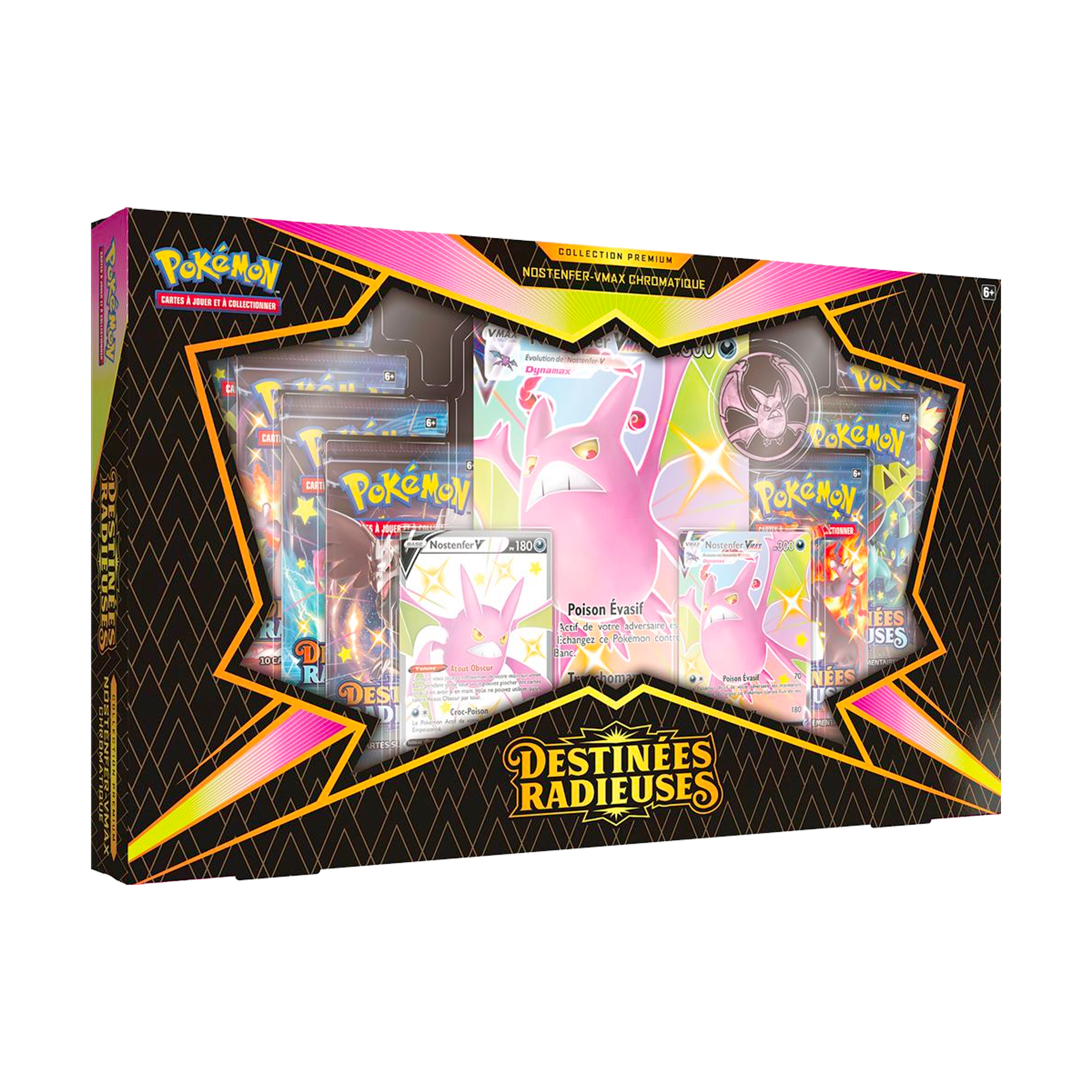 Coffret | Pokémon | Épée et Bouclier | Destinées Radieuses (EB04.5) | Nostenfer VMAX | 🇫🇷