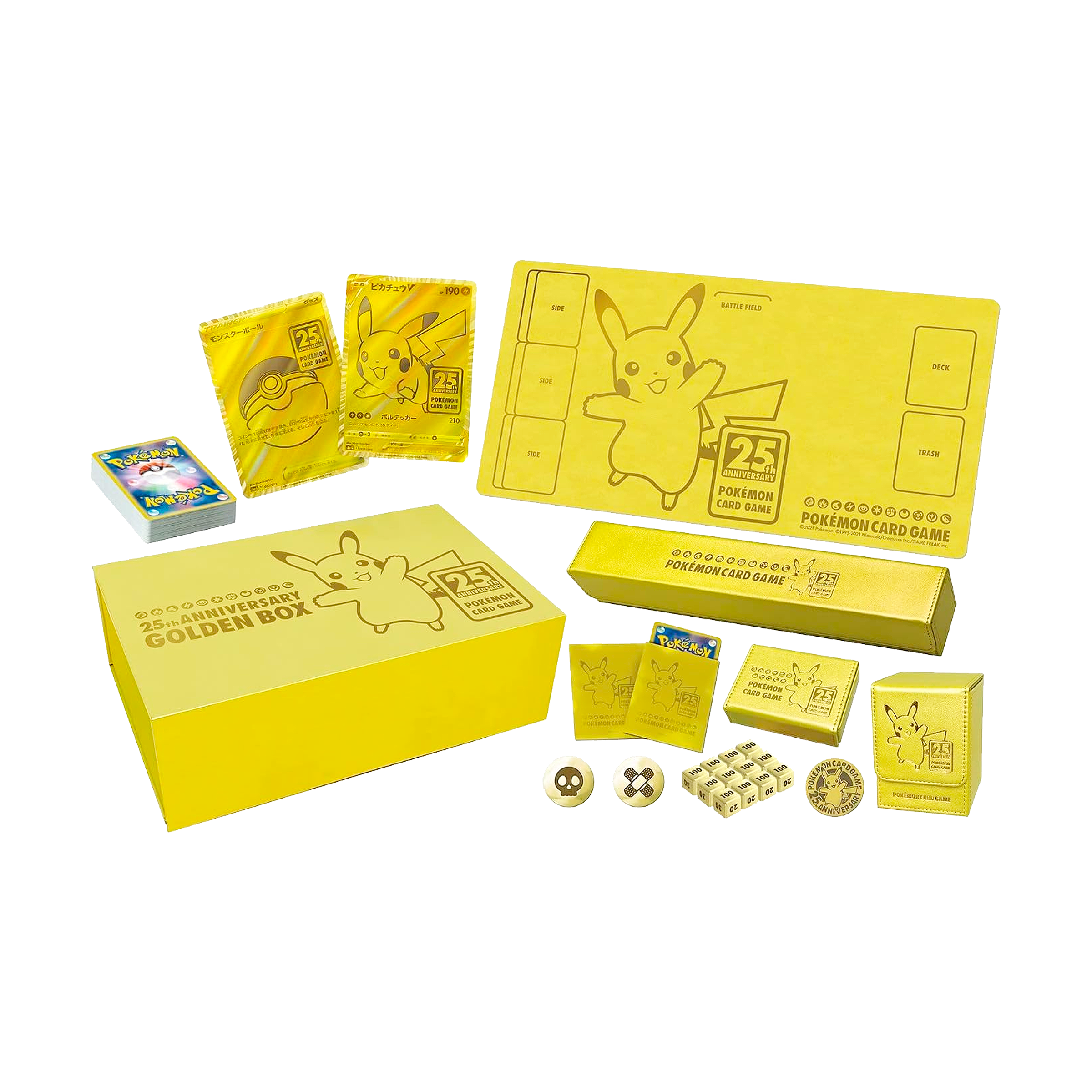 Coffret - Pokémon - Célébrations 25 Ans - Golden Box - 🇯🇵 - vue produit