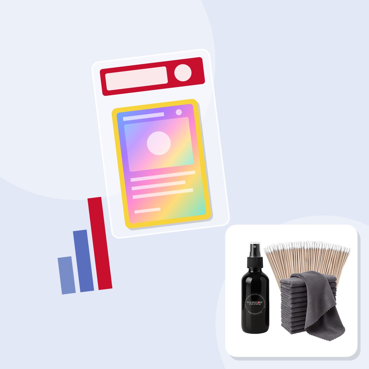 Comparatif des sociétés de gradation françaises Collect Aura, PCA, CCC et Pure Grading : carte gradée et produits de nettoyage