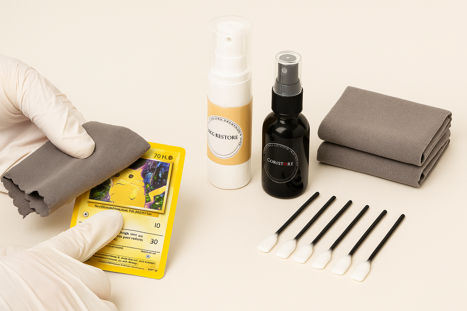 🧼✨ Kit de Nettoyage Cartes Pokémon – Pack Complet Districttcg #3