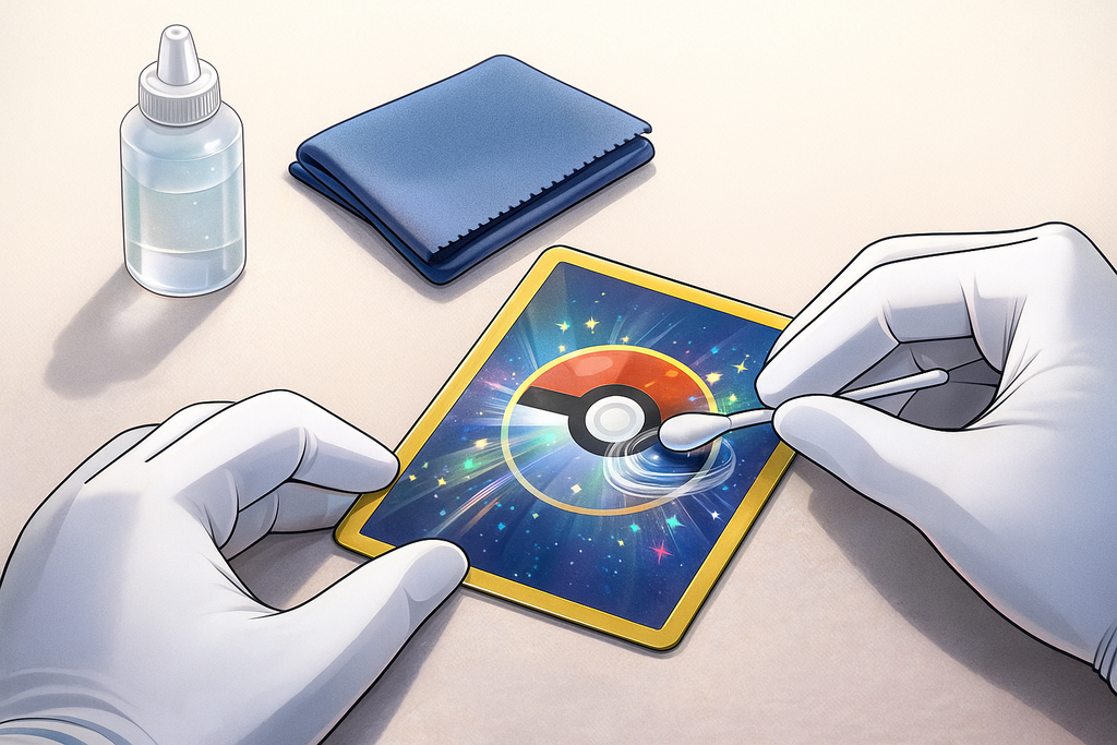 Comment nettoyer une carte Pokémon avant grading PSA ? (Guide complet)