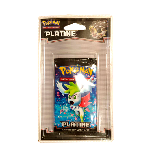Booster sous blister | Pokémon | Illustration Shaymin | Platine | 🇫🇷