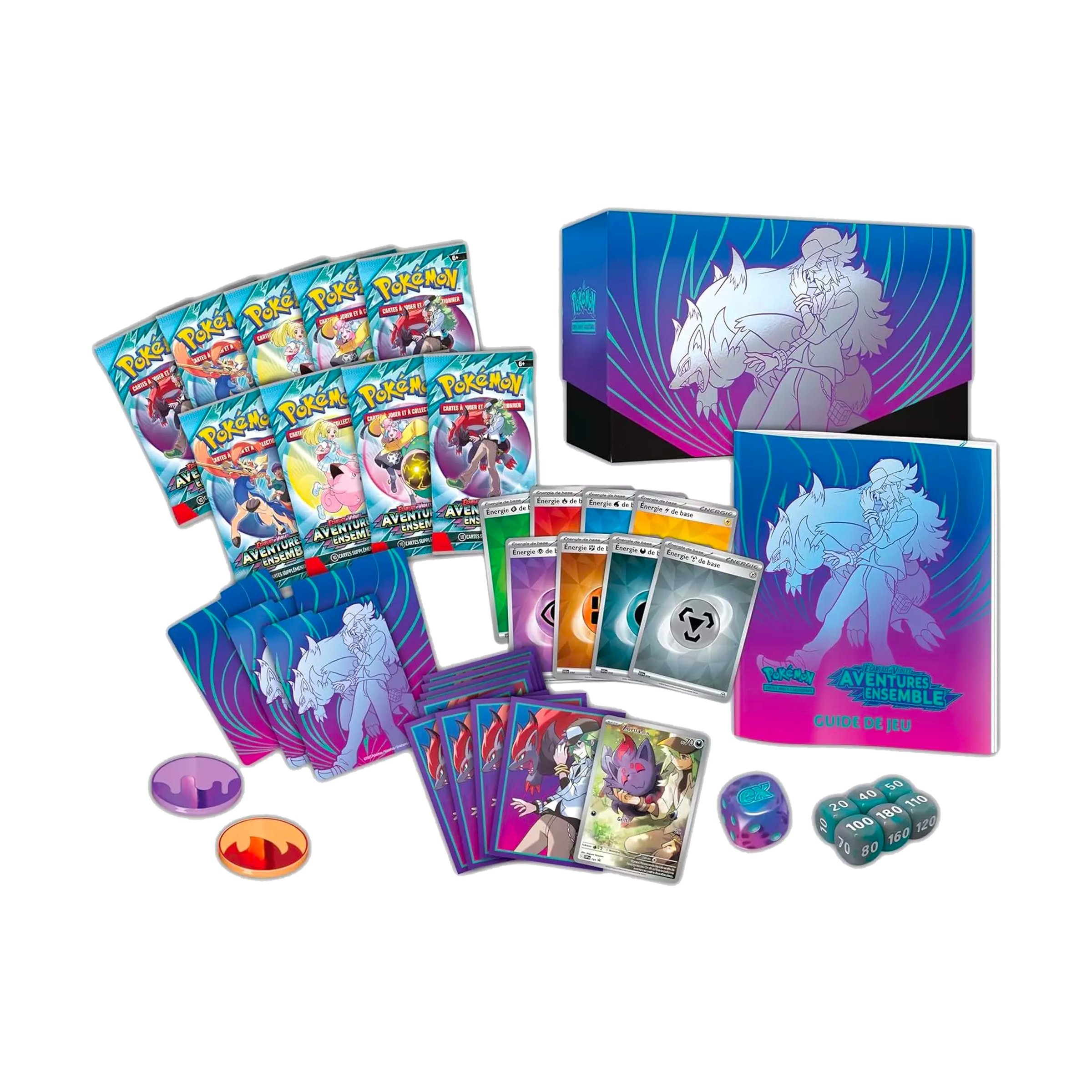 ETB | Pokémon | Écarlate et Violet | Aventures Ensemble (EV9) | 🇫🇷