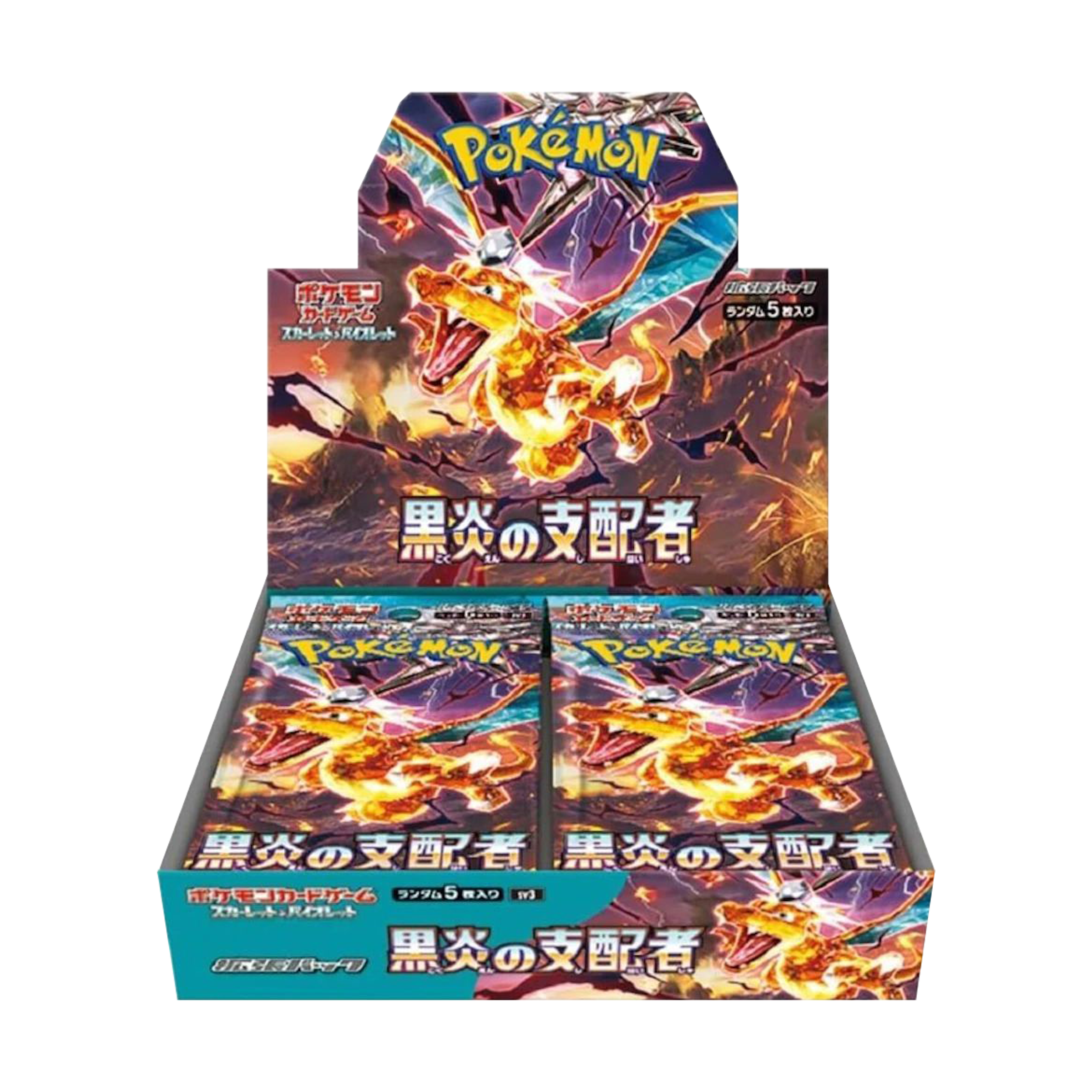 Display - Pokémon - Ruler of the Black Flame (sv3) - 🇯🇵 - vue produit