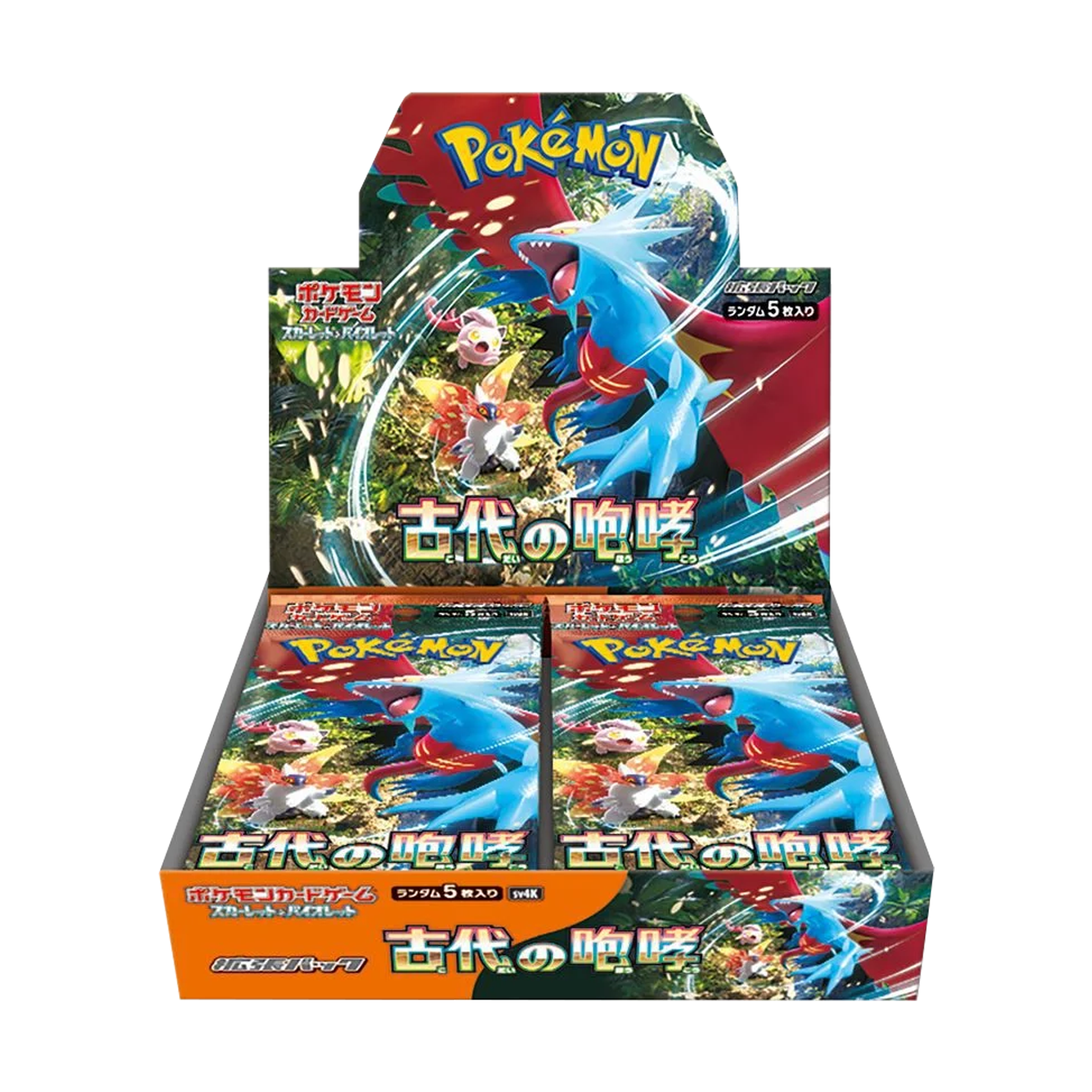 Display - Pokémon - Ancient Roar (sv4K) - 🇯🇵 - vue produit