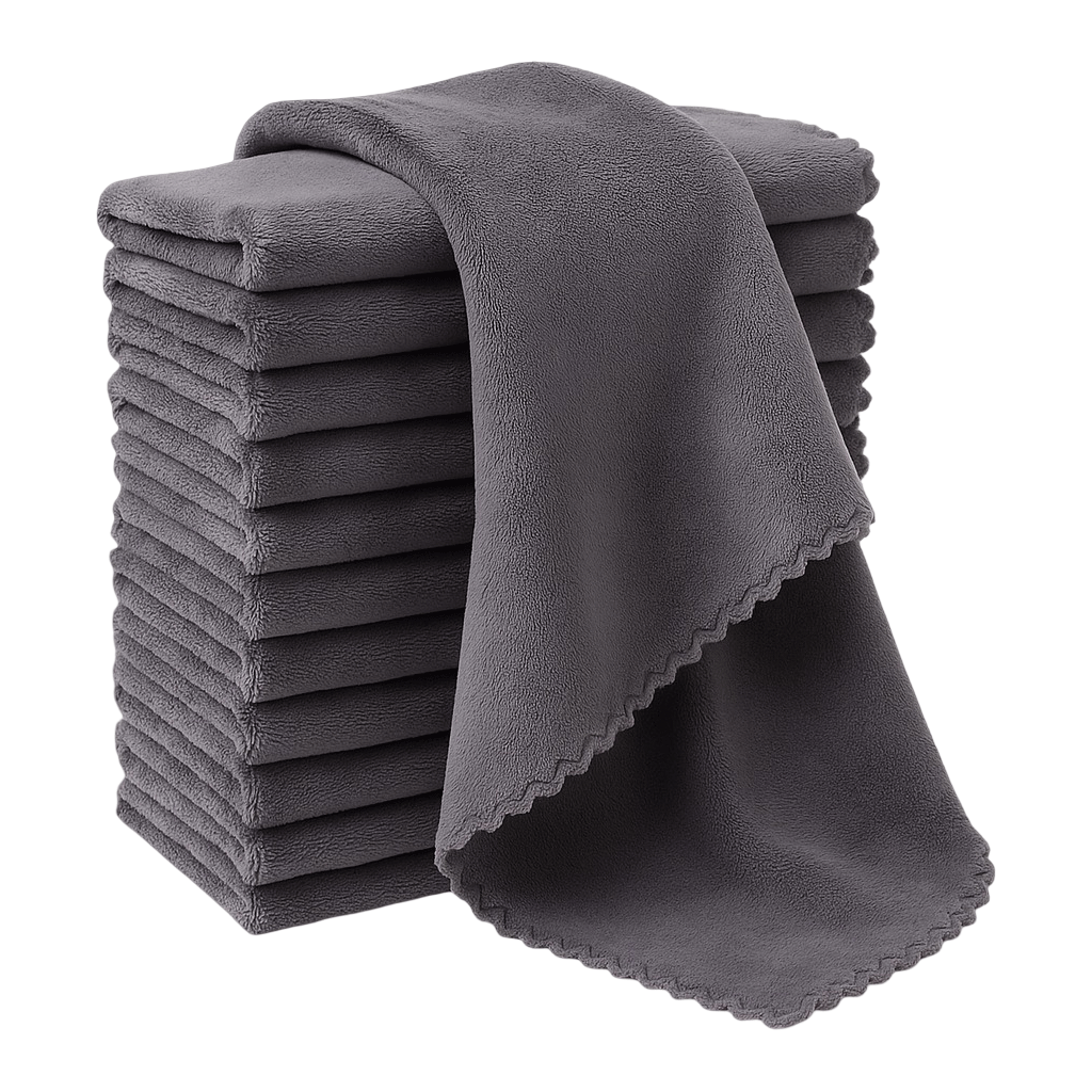 Microfibre premium ultra douces District TCG pour un nettoyage efficace et sans rayures des cartes.