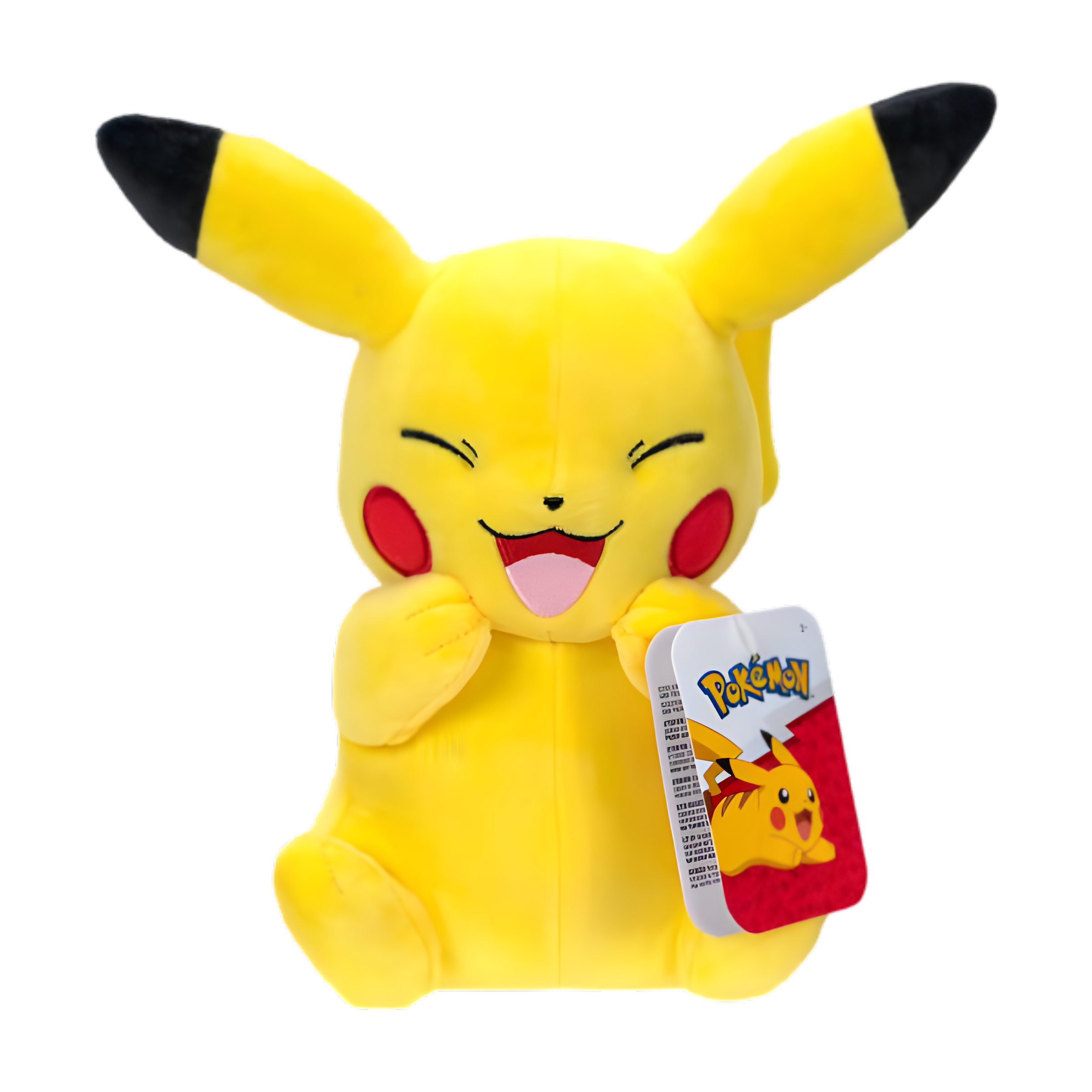 Peluche Pikachu Pokémon officielle, jouet en peluche jaune doux pour enfants et fans de Pokémon