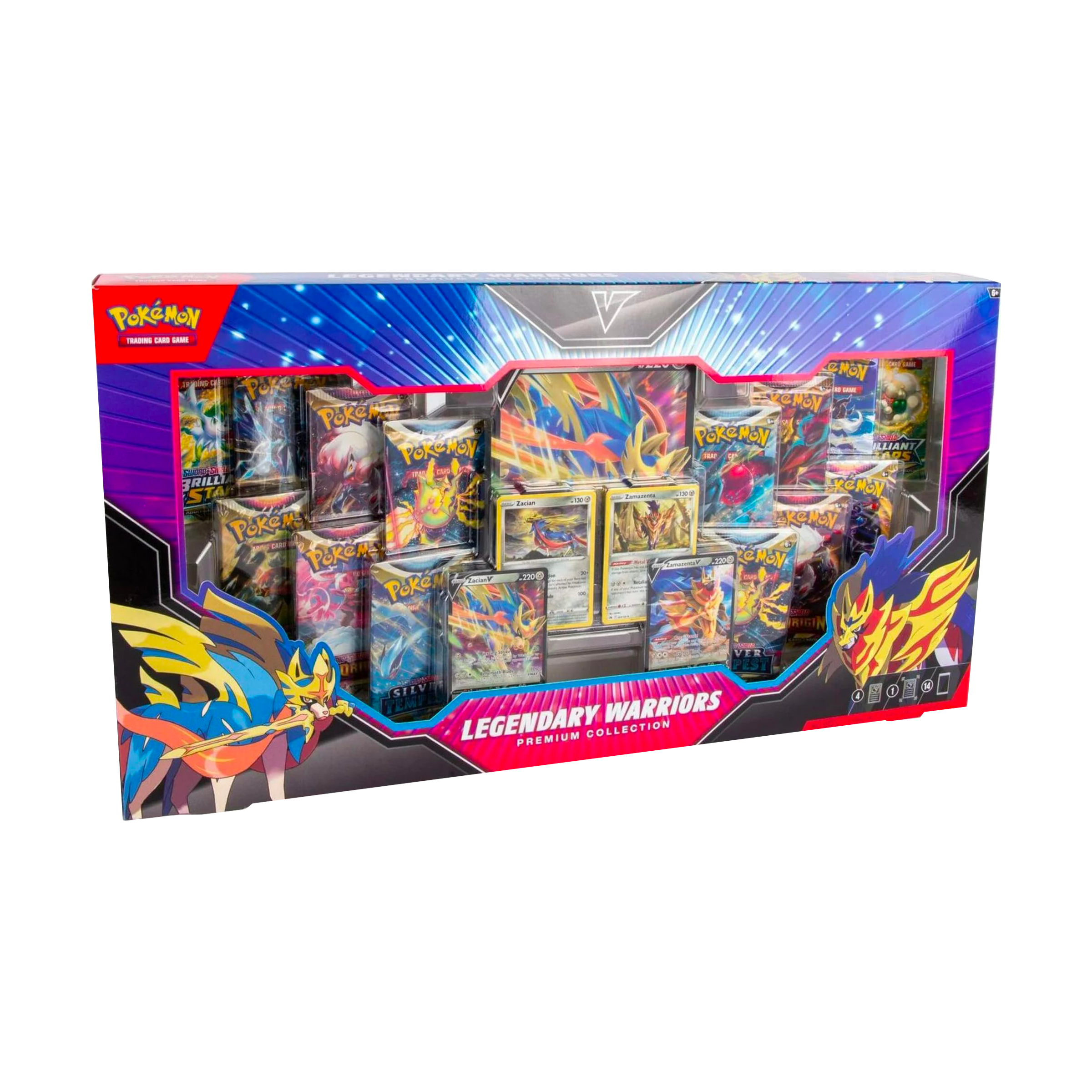 Coffret - Pokémon - Legendary Warriors - Zacian - 🇬🇧 - vue produit