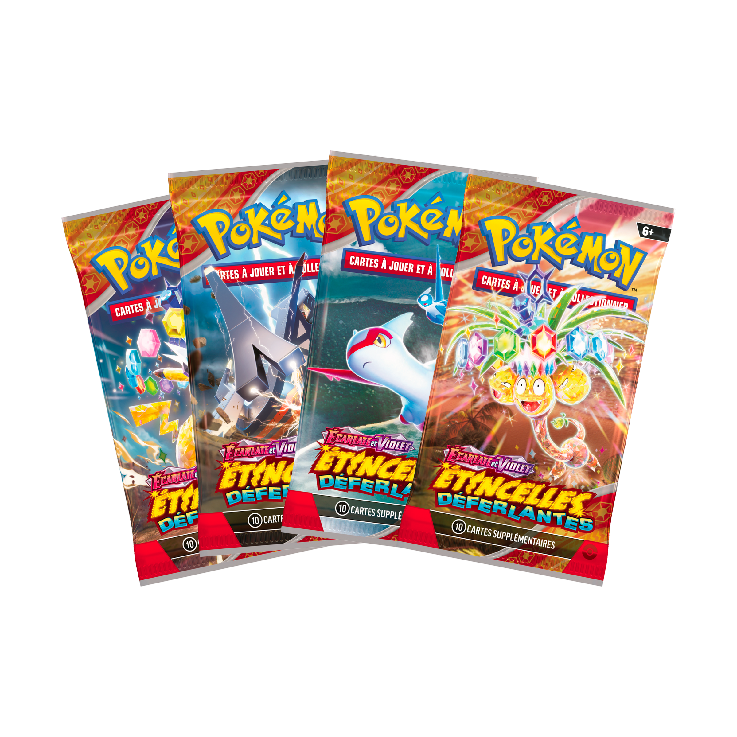 Booster - Pokémon - Écarlate et Violet - Étincelles Déferlantes (EV08) - 🇫🇷 - vue produit