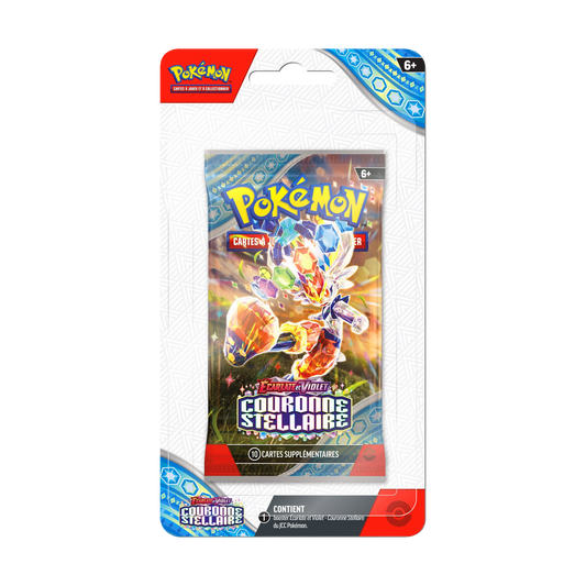 Booster sous blister | Pokémon | Écarlate et Violet (EV07) | Couronne Stellaire | 🇫🇷