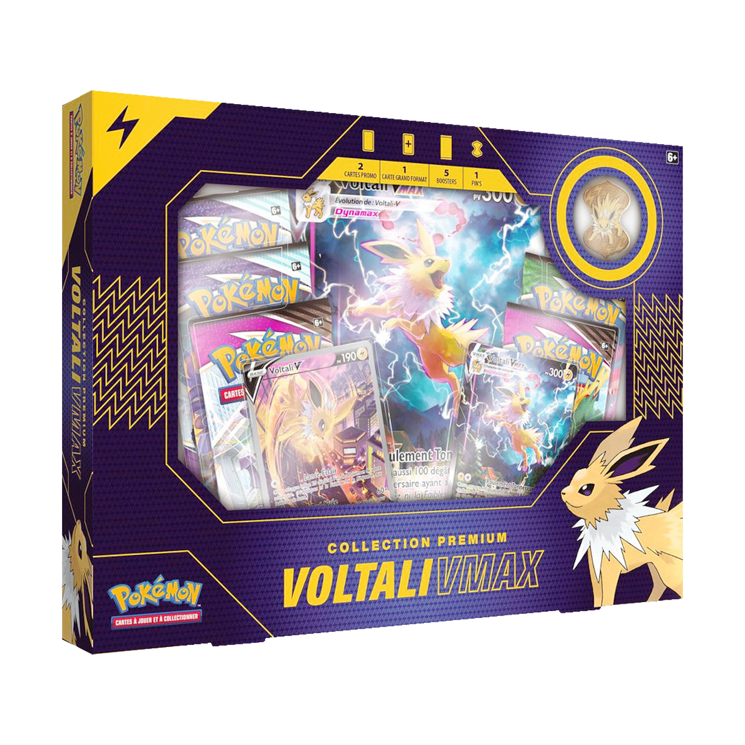 Coffret - Pokémon - Collection Premium - Voltali VMAX - 🇫🇷 - vue produit