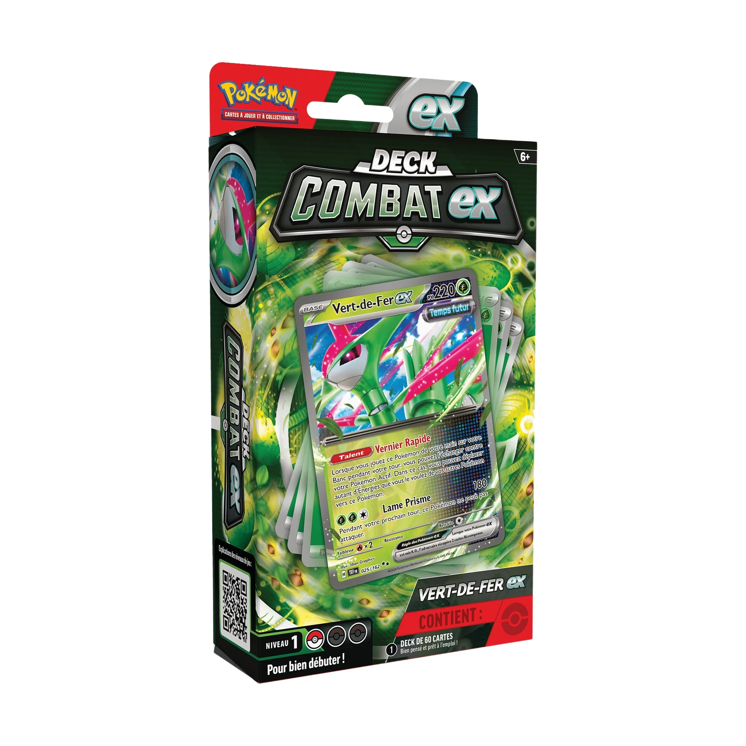 Deck - Pokémon - Combat Ex - Vert-de-Fer Ex - 🇫🇷 - vue produit
