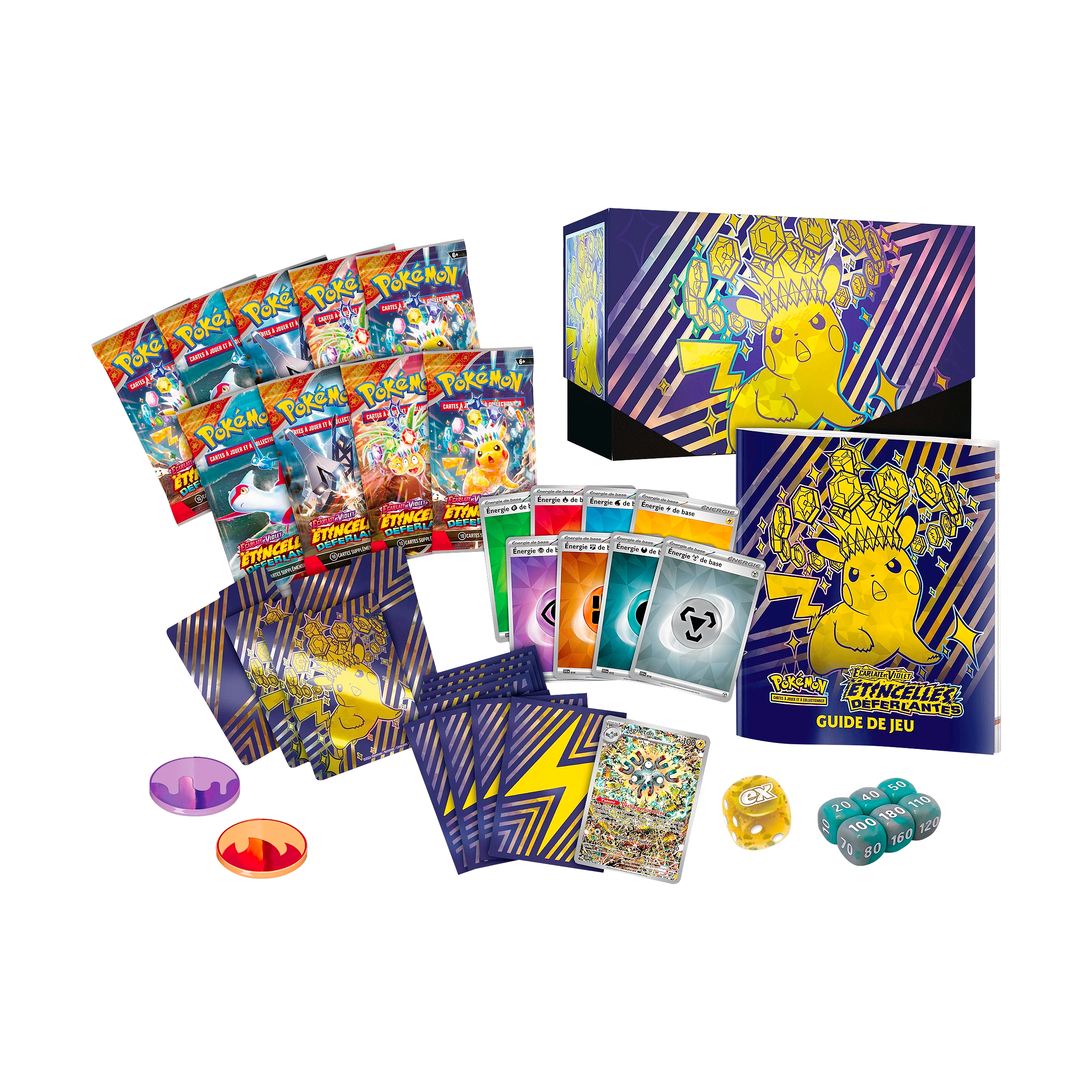 ETB - Pokémon - Écarlate et Violet - Étincelles Déferlantes (EV08) - 🇫🇷 - vue produit