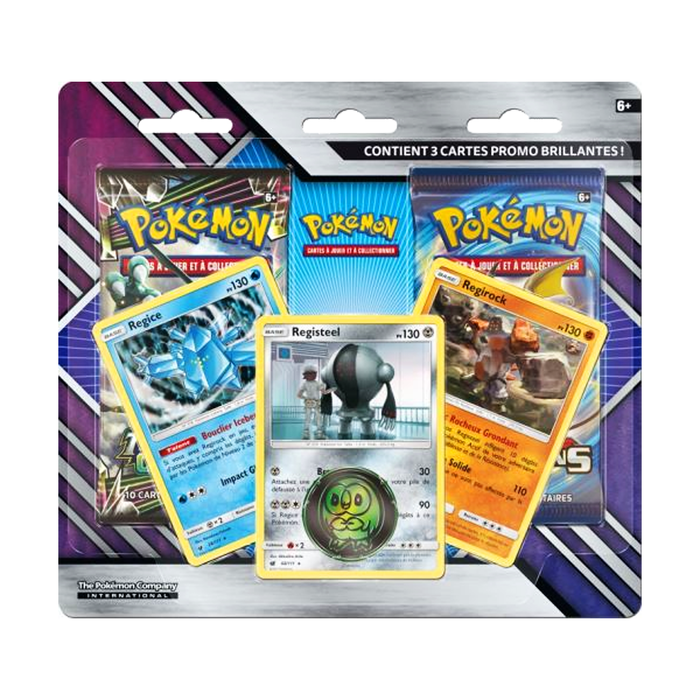 Pack de 2 boosters | Pokémon | Soleil et Lune (SL7) | Registeel, Regirock & Regice | 🇫🇷